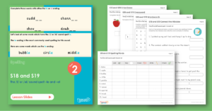 Year 2 Spelling Assessment Resources - S18 and S19 The /l/ or /əl/ sound spelt –le and –el