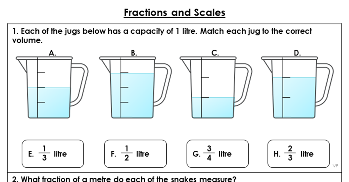 Fractions and Scales - Extension