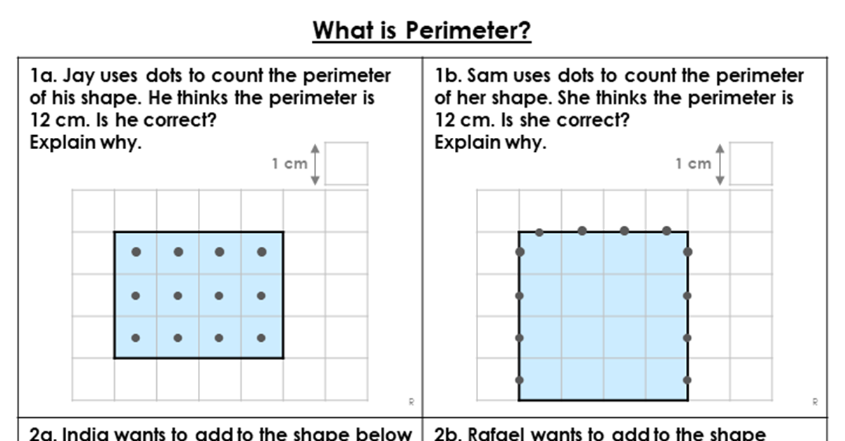What is Perimeter? - Reasoning and Problem Solving
