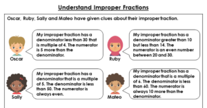 Understand Improper Fractions - Discussion Problem