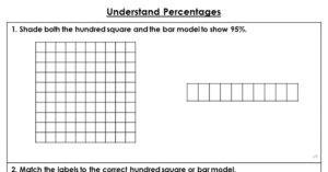 Understand Percentages - Extension