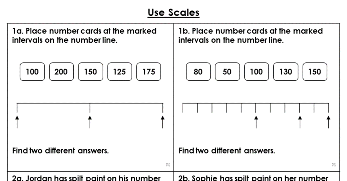 Use Scales - Reasoning and Problem Solving