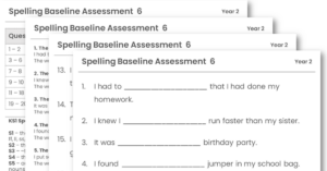 Year 2 Spelling Baseline Assessment 6