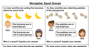 Recognise Equal Groups - Reasoning and Problem Solving