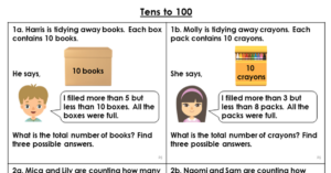 Tens to 100 - Reasoning and Problem Solving