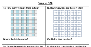 Tens to 100 - Varied Fluency