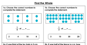 Find the Whole - Varied Fluency