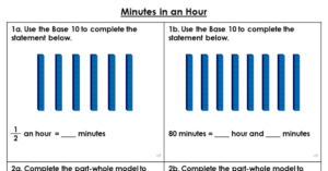 Minutes in an Hour - Varied Fluency