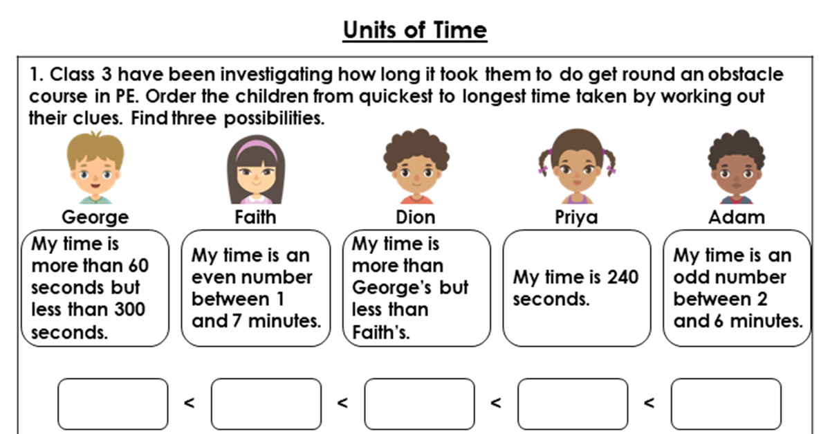 Units of Time - Discussion Problems