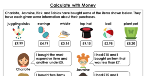 Calculate with Money - Discussion Problem