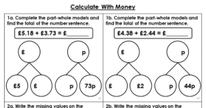 Calculate with Money - Varied Fluency