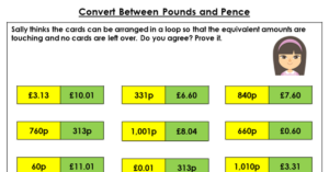 Convert Between Pounds and Pence - Discussion Problem