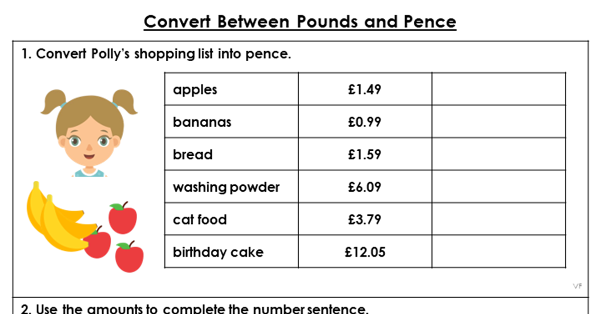 Convert Between Pounds and Pence - Extension