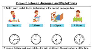 Convert between Analogue and Digital Times - Extension