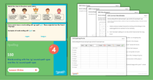 Year 4 Spelling Resources - S50 – Words ending with the /g/ sound spelt – gue and the /k/ sound spelt –que