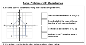 Solve Problems with Coordinates - Extension
