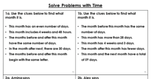 Solve Problems with Time - Reasoning and Problem Solving