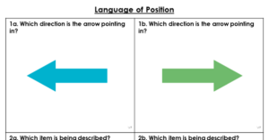 Language of Position - Varied Fluency