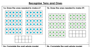 Recognise Tens and Ones - Varied Fluency