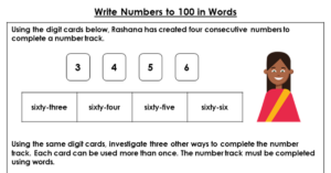 Write Numbers to 100 in Words - Discussion Problem