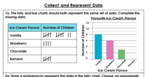 Collect and Represent Data - Varied Fluency