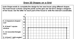 Draw 2D Shapes on a Grid - Discussion Problem