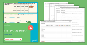 Year 4 Spelling Resources - S42-S44, S46 and S47 – Suffixes recap
