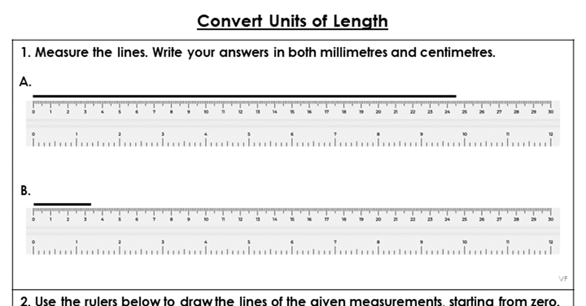 Convert Units of Length - Reasoning and Problem Solving