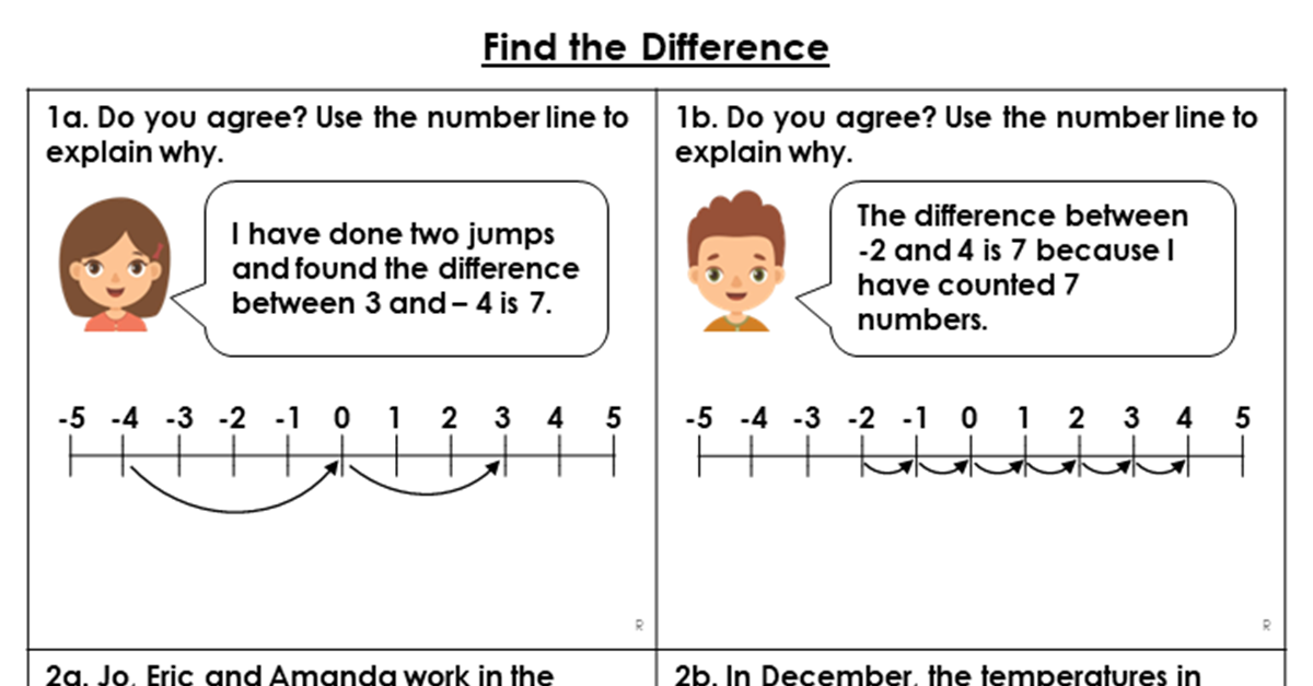 Find the Difference - Reasoning and Problem Solving