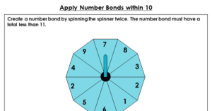 Apply Number Bonds within 10 - Discussion Problems