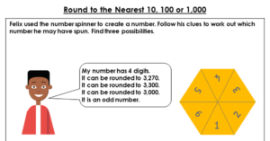 Round to the Nearest 10, 100 or 1,000 - Discussion Problem