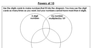 Powers of 10 - Discussion Problems