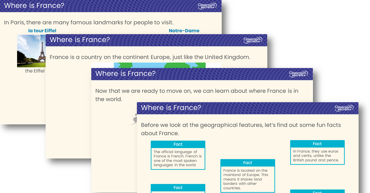 Where is France? - Teaching PowerPoint