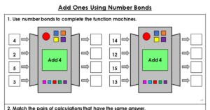 Add Ones using Number Bonds - Extension