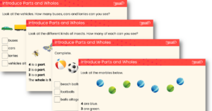 Introduce Parts and Wholes Teaching PowerPoint