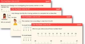 The Number Line to 20 - Teaching PowerPoint