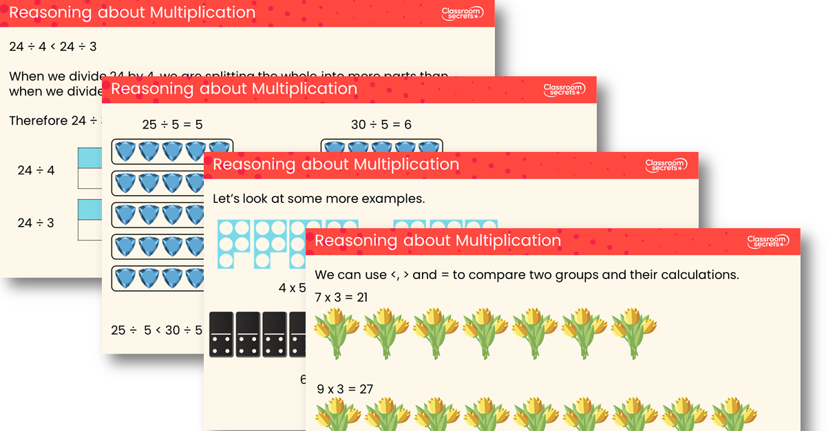 Reasoning about Multiplication Teaching PowerPoint