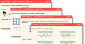 Related Facts - Multiplication and Division Teaching PowerPoint