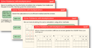 Solve Problems with Multiplication Teaching PowerPoint