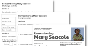 Remembering Mary Seacole Year 2 Mary Seacole Comprehension Whole Class Guided Reading