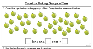 Count by Making Groups of Tens - Extension