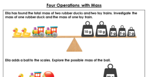 Four Operations with Mass - Discussion Problem