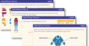 Describing Colours - Teaching PowerPoint