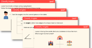 Classify Angles Teaching PowerPoint