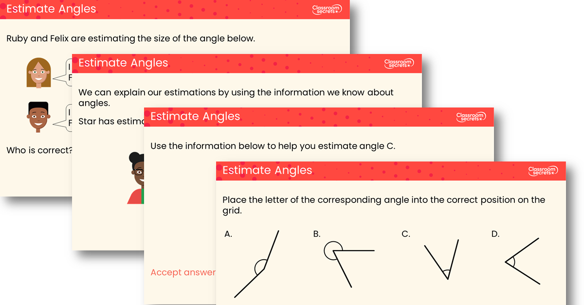 Estimate Angles Teaching PowerPoint