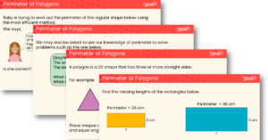 Perimeter of Polygons Teaching PowerPoint