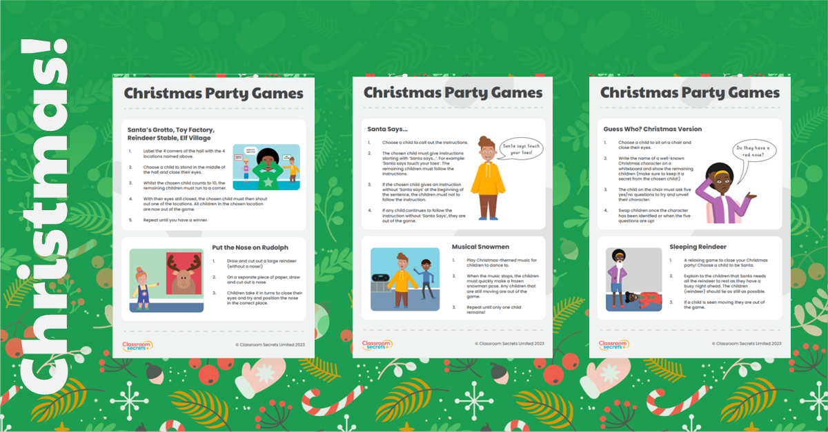Christmas Party Games – Classroom Secrets