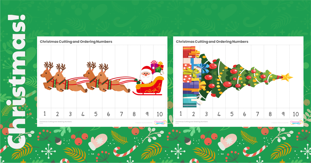 EYFS Christmas Numbers Activity Resources