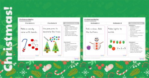 EYFS Provision Enhancement Christmas Maths