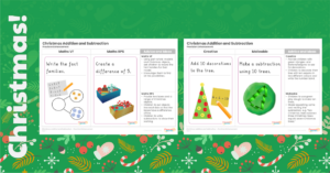 Year 1 Christmas Addition and Subtraction Provision Enhancement